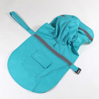 

Gobestart Dog Raincoat Waterproof Cloak All-Inclusive Pet Hooded Raincoat