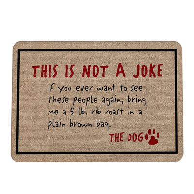 

Toponeto Letter Funny Welcome Home Entrance Floor Rug Non-slip Doormat Outdoor Mat