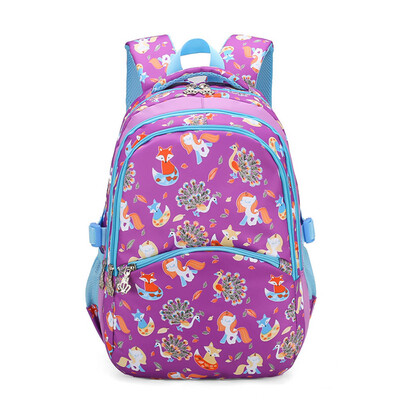 

2019-2020 Back To School New Cartoon Animals Printed Backpack Teenager Unicorn Backpack Girl Boy Student School Bag Women Backpack