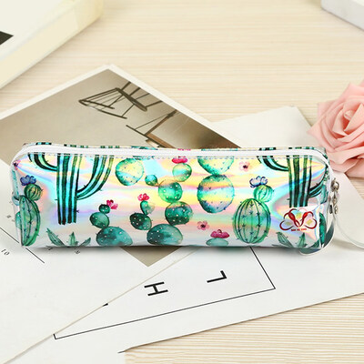 

Pencil Case Creative Cute Pencil Cases Bag Organizer with Zipper Large Capacity Colorful Laser
