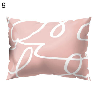 

Fashion Flower Plant Pillow Case Cushion Cover Sofa Bed Car Cafe Office Decor