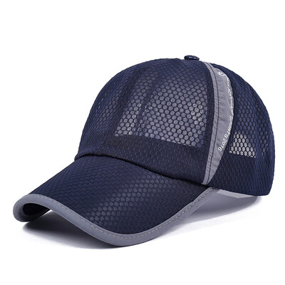 

Hat mens summer tide outdoor sunscreen sunshade fishing sun hat middle-aged baseball cap breathable cap wholesale