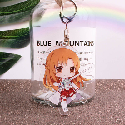 

CAR-TOBBY Anime Sword Art Online SAO Yuuki Asuna Acrylic Keyring Keychain