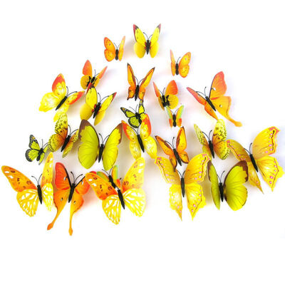 

Butterfly Sticker Art Design Decal Wall Stickers Home Decor Room Decorations 3D