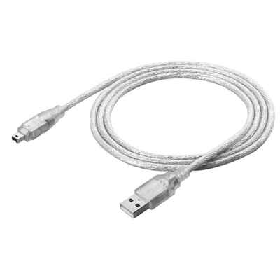 

121cm USB 20 Male To Firewire iEEE 1394 4 Pin Male Adapter Cable for Digital Devices