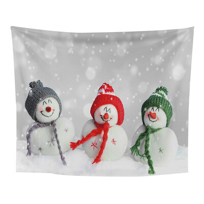 

Gobestart Christmas Printing Home Tapestry Wall Hanging Wall Decoration Beach Towel