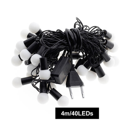 

Small Ball LED String Light RGB Changeable Holiday Lighting AC220V 4M 40LED 10M 100LED Christmas Decoration Fairy Lights