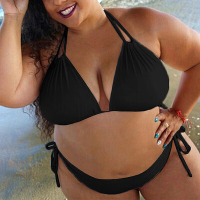 

Plus Size Womens Padded Push-up Bikini Bra Set Swimsuit Swimwear Beachwear 2019