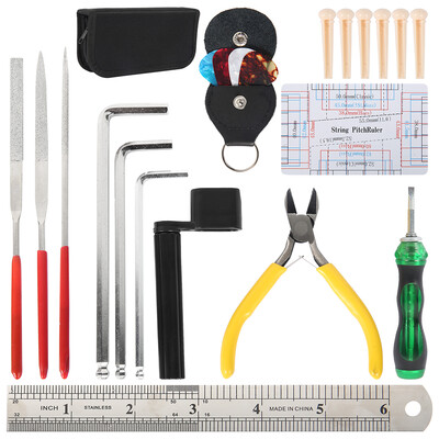

Ammoon Guitar Repairing Maintenance Cleaning Tool Kit