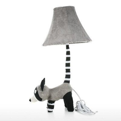 

Grey Raccoon Table Lamp