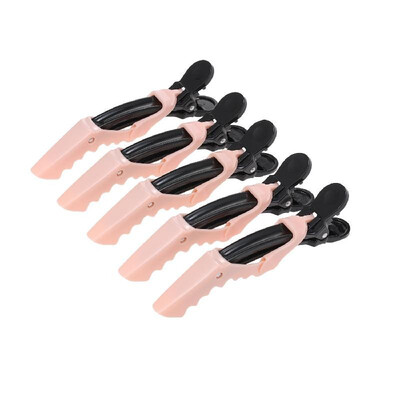 

5Pcs Plastic Non Slip Hair Clips Hairdressing Styling Sectioning Clips Salon Alligator Clips for Thick Hair Hairgrips for Women Gi