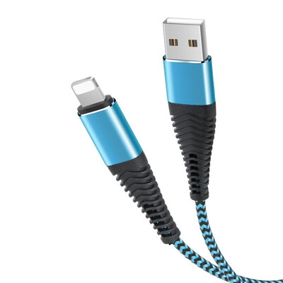 

High Tensile Micro USB Cable C Type-C 2A 8 Pin Charger Data Sync Nylon Braid Cable For iPhone Samsung Huawei Charging Cable