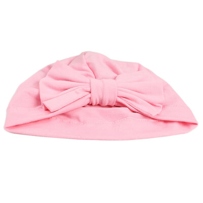 

New Fashion Spring And Autumn Baby Big Bow Cotton Hat Children Boy Soft Headscarf Hat Photography Props Cap