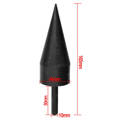 

Woodworking Wood Separator Spiral Cone Reamer Punch Driver Household Firewood Machine Splitter Drill Bit for Drill