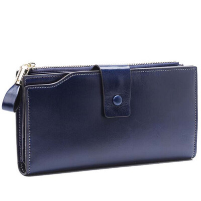 

Tailored Fashion Women Solid Color Leather Wallet Zipper Coin Purse Card Holder Handbags