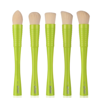 

New High Quality 5 Pcs Professional Makeup Foundation Blusher Set Tools Brush Highlighter Brushes W1
