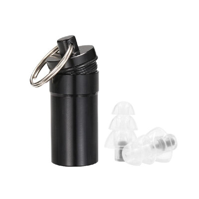 

1 Pair Noise Cancelling Ear Plugs for Sleeping High Fidelity Silicone Earplugs Musicians Hearing Protection with Sound Reduction