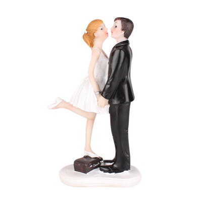 

Castle For The Wedding Wedding Cake Topper Resin Bride And Groom Couple Figurine Decoration Craft Gift Ornaments