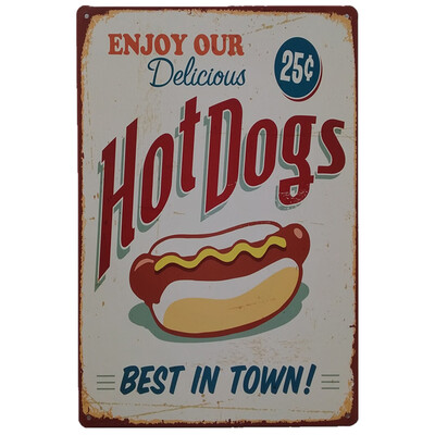 

Toponeto Vintage Metal Tin Sign Poster Plaque Bar Pub Club Cafe Home Plate Wall Decor Art