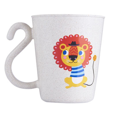 

Lovely Plastic Cartoon Milk Coffee Cup Children Cartoon Washing Cup Toothbrush Holder Cup PP Bathroom Rinse Mug
