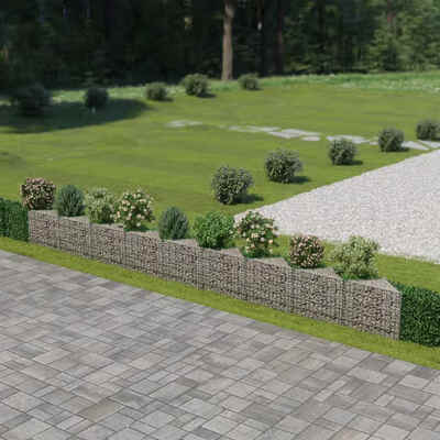 

Gabion Wall Galvanized Steel 248"x118"x197"