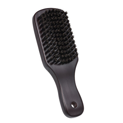 

Mens Beard Brush Facial Hair Brush Shaving Comb Male Mustache Brush Solid Wood Handle