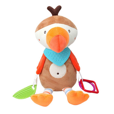 

Tailored Baby Infant Rattles Plush With Teether Cute Animal Hanging Bell Play Toys Doll