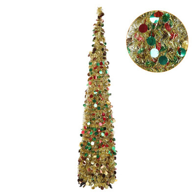 

15 m Christmas Five-pointed Star Pull Flower Xmas Tree Creative Mall DIY Simple Christmas Tree Decoration 2020
