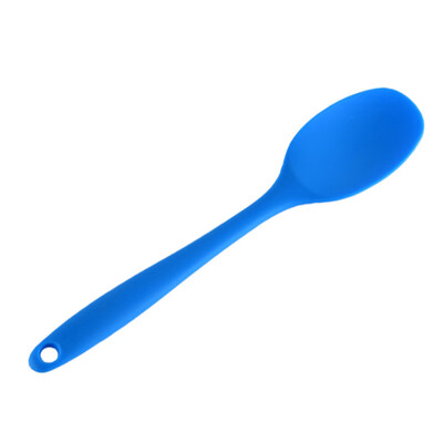 

Fashion Colorful Silicone Solid Color Spoon Kitchen Tools Cooking Accessories