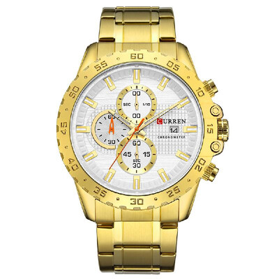 

CURREN 8334 Man Watch Man Sport Watch Man Waterproof Outdoor Wristwatch Man Watch Man Quartz Business Watch Male Watch for Men