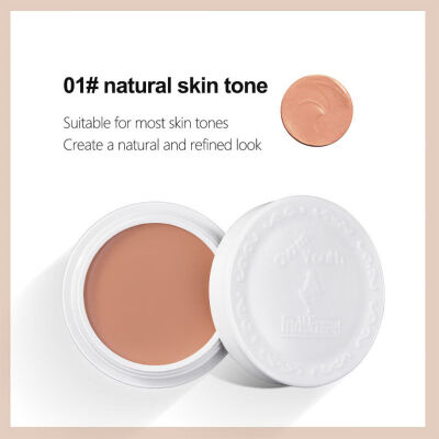 

Full Cover Base Cream Long Lasting Waterproof Oil-control Women Face Makeup Hide Dark Spot Blemish Concealer