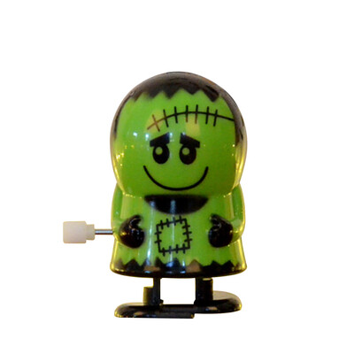 

Tailored Halloween Clockwork Gift Wind Up Bounce Toy Props Toy Jumping Pumpkin Monster