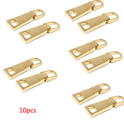 

15pcs Multifunctional Metal Zipper Fixer Repair Pull Tab Replacements for Clothes Bags DIY Crafts