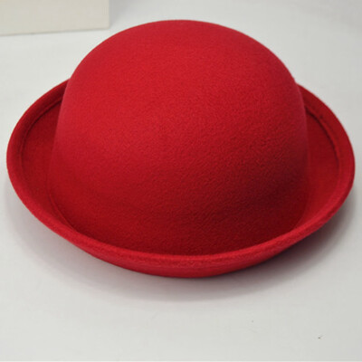 

Unisex British Style Cap Multi-color Curled Woolen Hat Jazz Cap Dome Hat