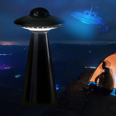 

Gobestart UFO Shape Table Lamp Light Smart Home Night Light Creative Design Gift