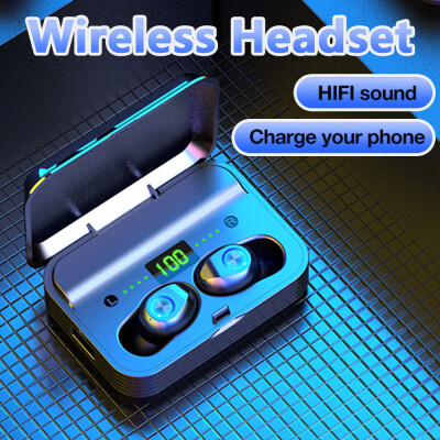 

Headset willstar F9-7 Bluetooth headset binaural power display touch 50 black