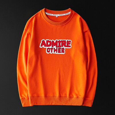 

Toponeto Mens New Fashion Autumn Winter Long Sleeved Tops Letter Casual T-shirts