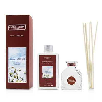 

THE CANDLE COMPANY CARROLL & CHAN - Reed Diffuser - Clean Cotton 100ml338oz