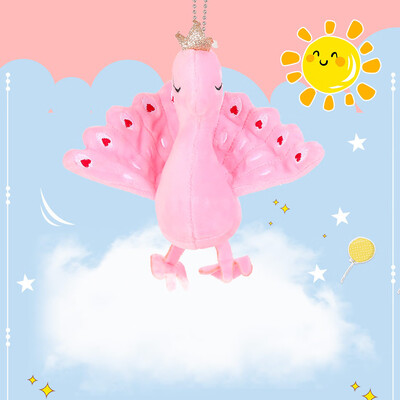 

Tailored Backpack Accessories Cute Plush Toys Peacock Soft Stuffed Animals Gift