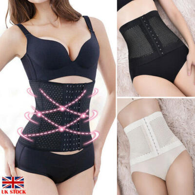 

Women Elastic Belt Slimming Slim Waist Corset Bodysuit Trainner Modeling Strap
