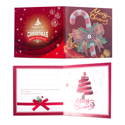 

Tailored New Christmas DIY Hand made Diamond Painting Gift Paper Christmas Card