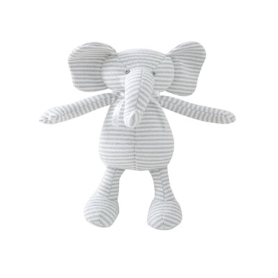 

INS Lovely Plush Knitted Doll Bear Elephant Toy For Girlfriend Boyfriend Birthday Valentines Day Christmas Gifts Drop Shipping