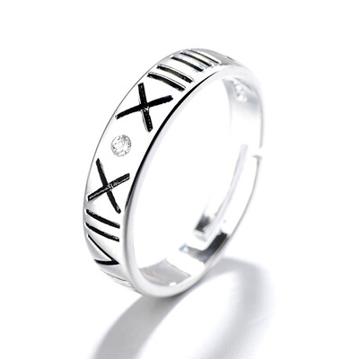 

New Fashion I Love You In 100 Languages Couple Ring Microscopic Carvings Light Projected Rings Jewelry For Lovers