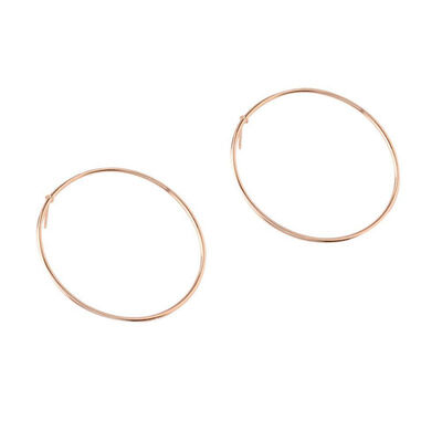 

Fashion Women Earrings Big Rock Club Exaggerated Hoop Earrings