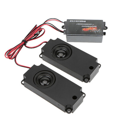 

RC RC Car 2nd Generation Cool Throttle Linkage Groups Engine Sound Simulator With 2 Speakers for RC Sports Car Model Part