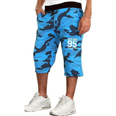 

Gobestart Mens Camouflage New Style Cotton Multi-Pocket Overalls Shorts Fashion Pant