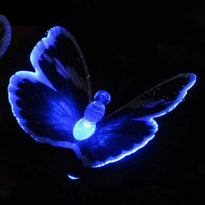 

〖Follure〗Butterfly Solar Power LED Light Outdoor Garden Lawn Lamp Decor Fairy Light