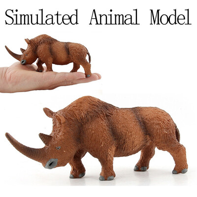 

Siaonvr Childrens Puzzle Early Education Toy Simulation Long-Haired Animal Model