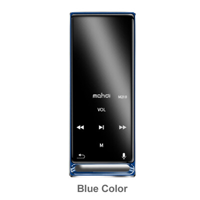 

Mahdi M210 Mp3 Player Bluetooth Touch Screen 18 inch Portable Sports USB HD HIFI Music Player 16GB Support TF Card Ultra-thin