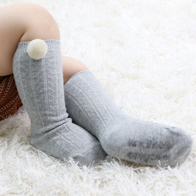 

WEIXINBUY Children Baby High Socks Fashion Unisex Baby Children Boys Girls High Socks Cotton Anti-slip Kids High Socks